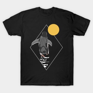 Penguin Sun King Emperor Sea Bird Penguin Lover Penguin T-Shirt